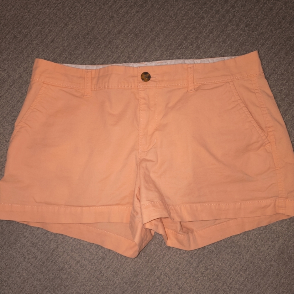 Peach Coral Old Navy Chino Shorts 8